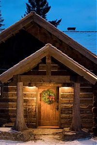 Architecture & Design: log cabin house