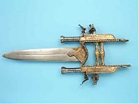 Architecture & Design: katar flintlock pistol