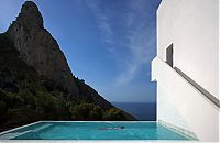 Architecture & Design: House on the Cliff by Fran Silvestre Arquitectos studio, Calpe, Alicante, Spain