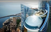 TopRq.com search results: Odeon Tower by Alexander Giraldi, Larvotto beach, Ligurian Sea, Monaco