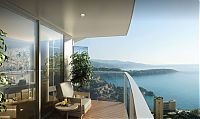 TopRq.com search results: Odeon Tower by Alexander Giraldi, Larvotto beach, Ligurian Sea, Monaco