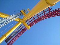 Architecture & Design: Top Thrill Dragster roller coaster, Cedar Point, Sandusky, Ohio, United States