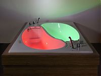 Architecture & Design: Yin Yang couple bath by Trautwein