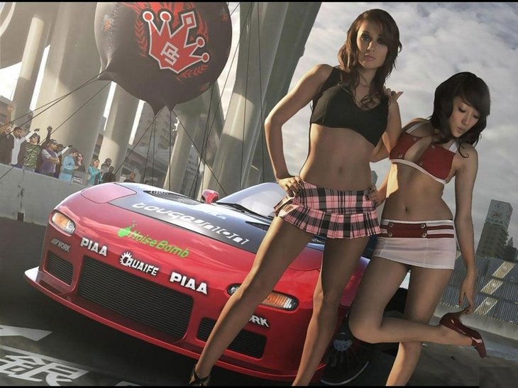 car babes