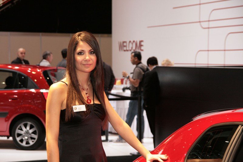 Girls from 2009 International Geneva Motor Show