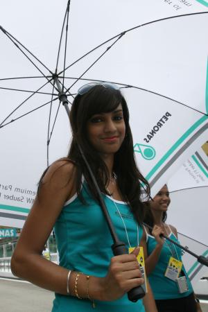 Babe Malaysian Grid Girl