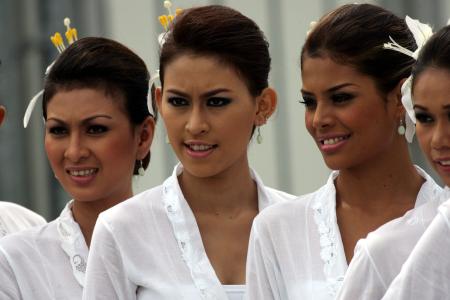 Babe Malaysian Grid Girls