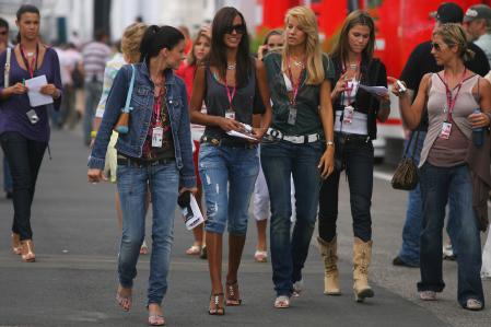 F1 Girls Budapest 2006-08-05
