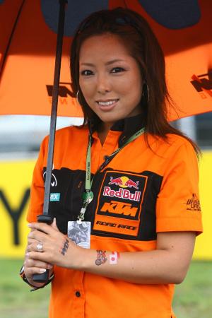 girl, Japanese 125GP Race 2007