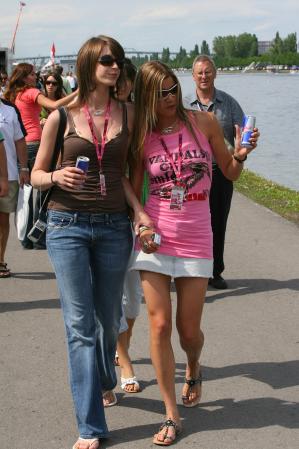 Girls In The Paddock Montreal 2006-06-23