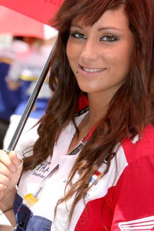 Grid Girl, 250 Grand Prix World Championship, Round 7, Catalunya, Spain, 10 June 2007