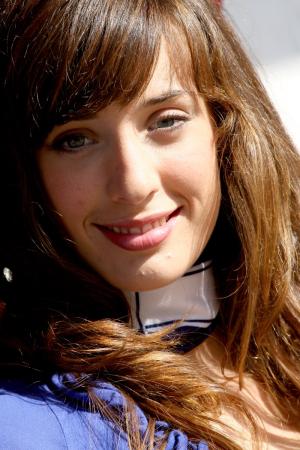 Grid Girl, Yamaha Factory Racing Team, 2007 MotoGP World Championship, Round 7, Catalunya, Spain, 10 June 2007