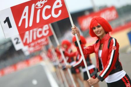 Grid girls, French MotoGP 2007