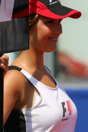 Grid Girl Magny Cours 2006-07-16