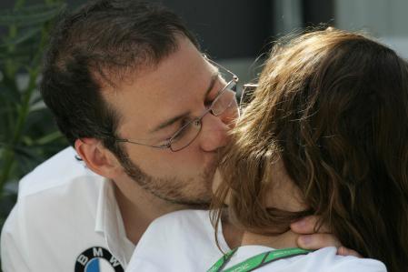 Jacques Villeneuve Bmw Sauber And His Wife Montreal 2006-06-25