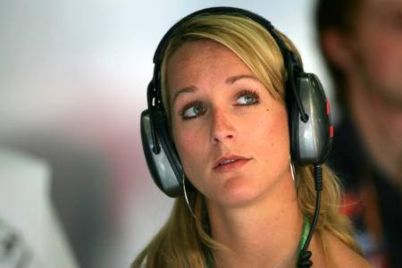 Liselore Kooijman Girlfriend Of Christijan Albers Magny Cours 2006-07-15