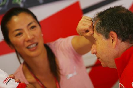 Michelle Yeoh Girlfriend Of Jean Todt Monza 2006-09-08