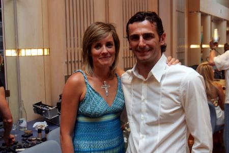 Pedro De La Rosa And His Wife - Monaco 2006-05-26