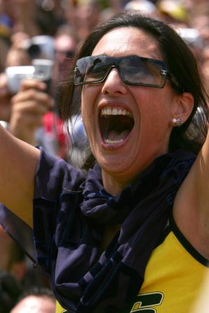 Rossi fan, Italian MotoGP Race 2007