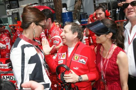 Slavica Ecclestone With Jean Todt - Monaco 2006-05-28