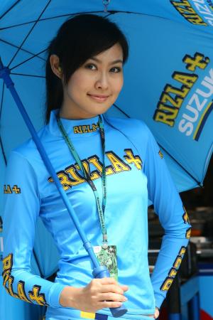 Suzuki grid girl, Malaysian MotoGP 2007