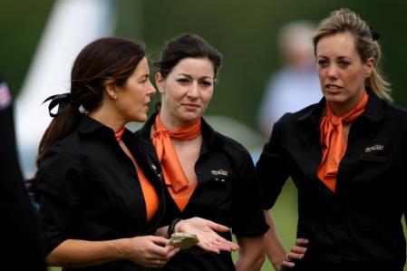 The Baldes Aerobatic Team Girls2007 Superbike World Championship, Round 7, Silverstone, UK, 27 May 2007,  pre race event, The Baldes Aerob