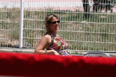 Wife of Sebastien Loeb (FRA). Acropolis Rally of Greece, 31st May - 3rd June 2007.