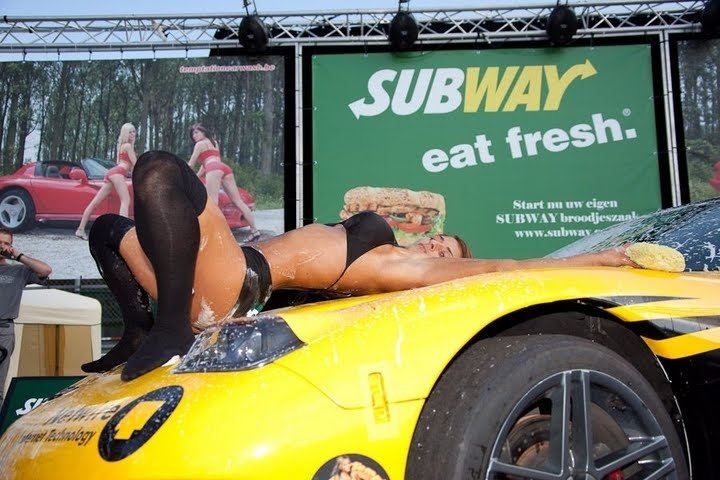 car wash girls