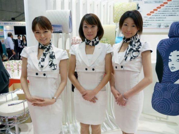 Auto motor show girls, Japan