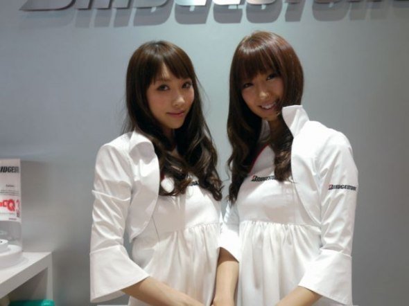 Auto motor show girls, Japan