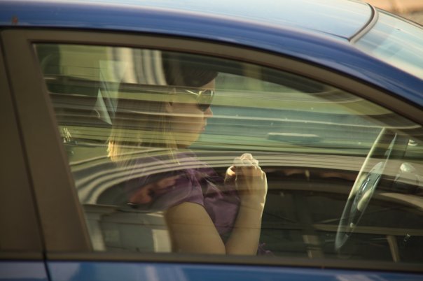 girls at the wheel