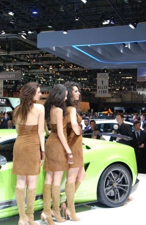 Girls from 2010 International Geneva Motor Show