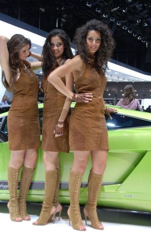 Girls from 2010 International Geneva Motor Show