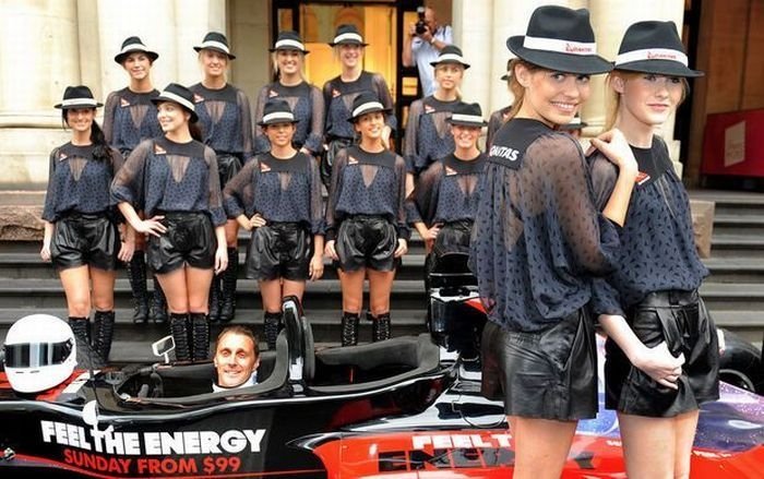 f1 grid girls