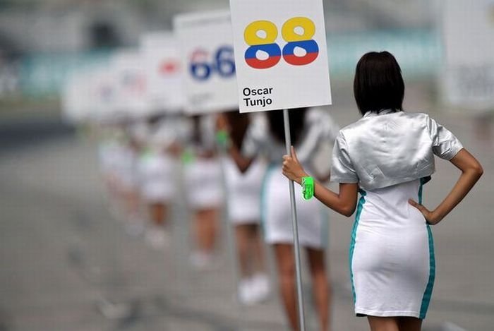 f1 grid girls