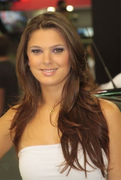 auto motor show girl