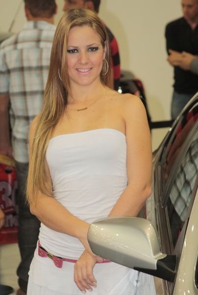 auto motor show girl