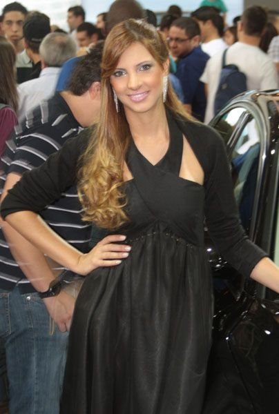 auto motor show girl