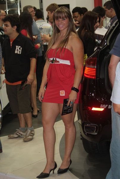 auto motor show girl