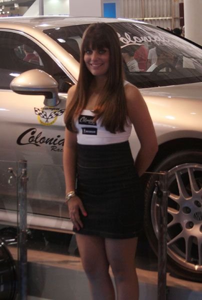 auto motor show girl