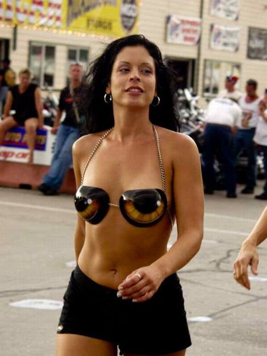 Sturgis Motorcycle Rally girls, South Dakota, United States