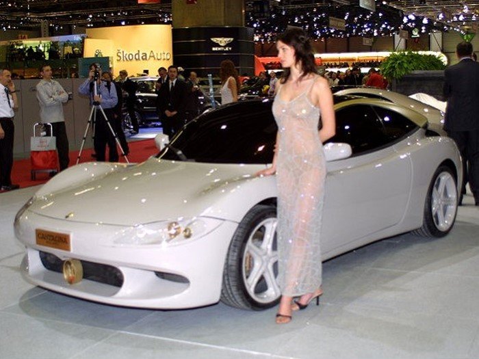 auto motor show girl