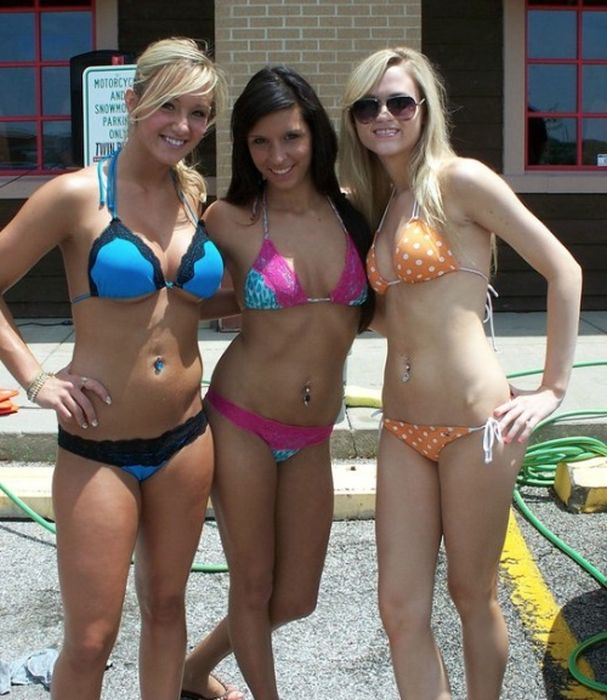 car wash girls