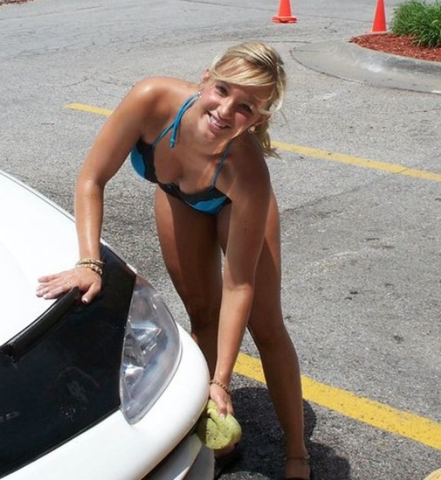 car wash girls