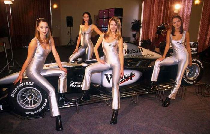 f1 grid girls