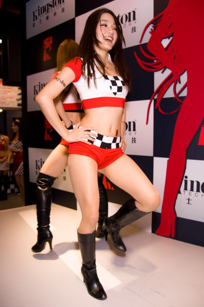 auto motor show girl