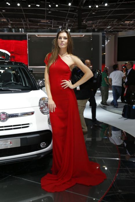 Girls from 2012 Paris Motor Show