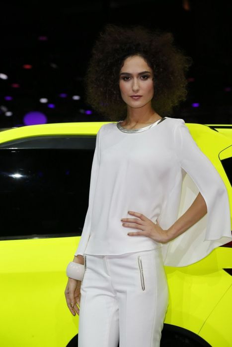 Girls from 2012 Paris Motor Show