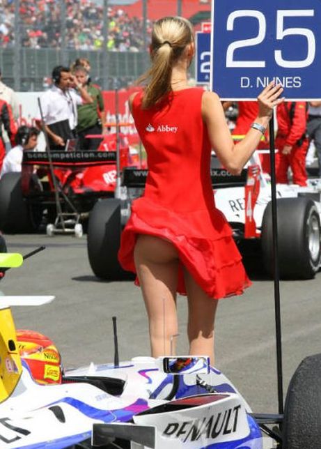 f1 grid girls