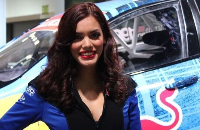 Girls from 2012 Los Angeles Motor Show